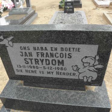 STRYDOM Jan Francois 1980-1980