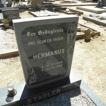 STADLER Hermanus 1948-1988