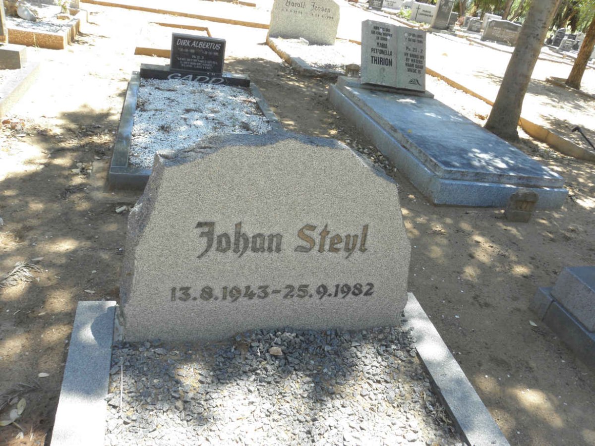 STEYL Johan 1943-1982
