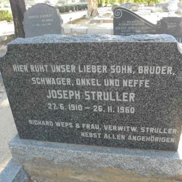STRULLER Joseph 1910-1960