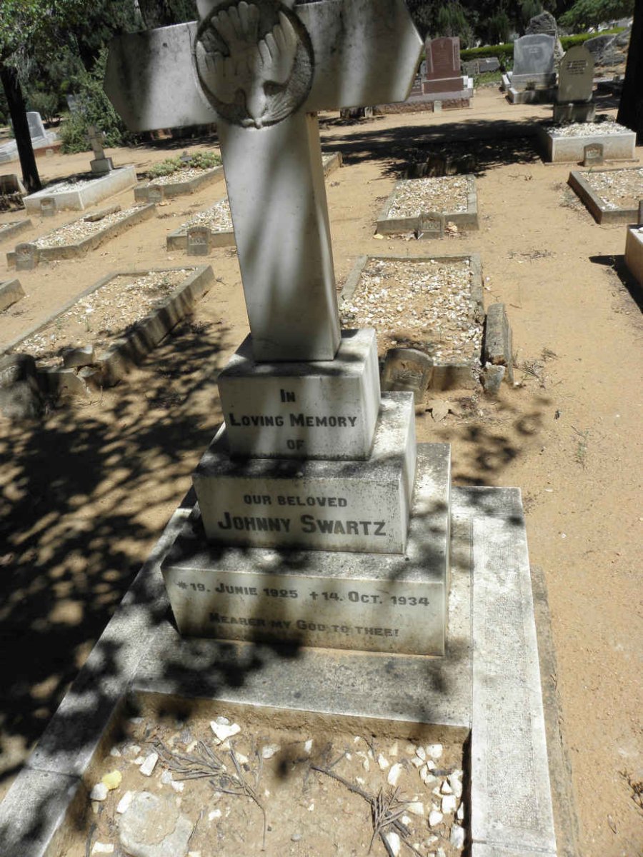 SWARTZ Johnny 1925-1934