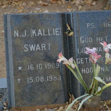 SWART N.J. 1909-1983