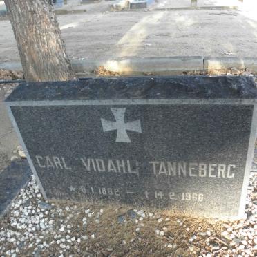 TANNEBERG Carl Vidahl 1882-1966