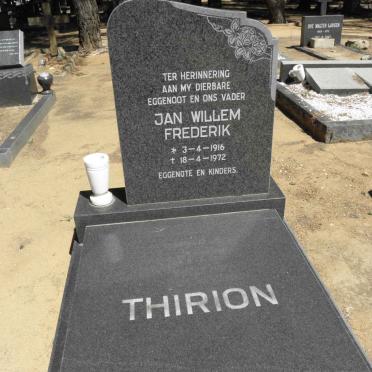 THIRION Jan Willem Frederik 1916-1972
