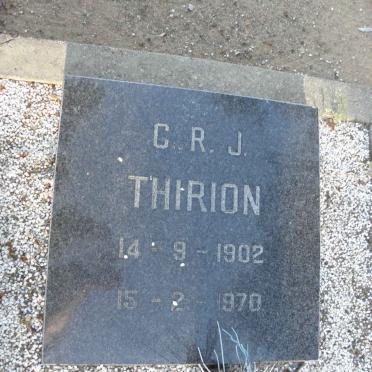 THIRION C.R.J. 1902-1970