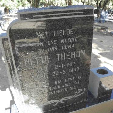 THERON Bettie 1917-1983