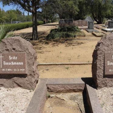 TINSCHMANN Fritz 1894-1959 &amp; Maria 1903-1967