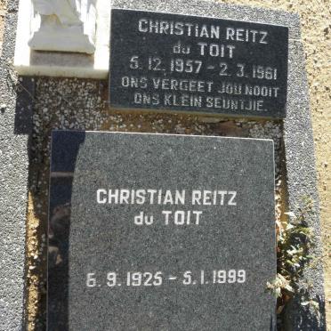 TOIT Christiaan Reitz, du 1925-1999 :: TOIT Christiaan Reitz, du 1957-1961