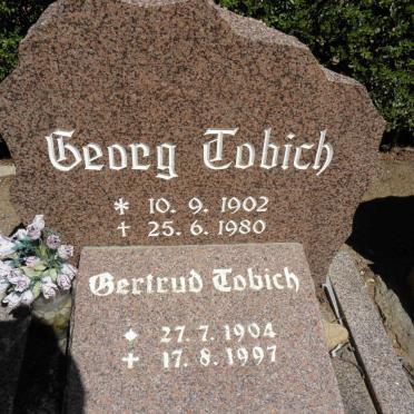 TOBICH Georg 1902-1980 &amp; Gertrud 1904-1997