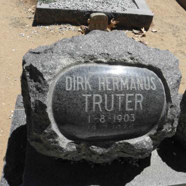 TRUTER Dirk Hermanus 1903-1975