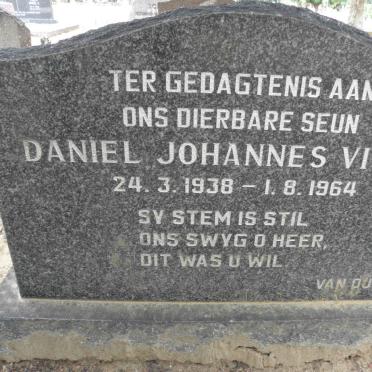 VISSER Daniel Johannes 1938-1964