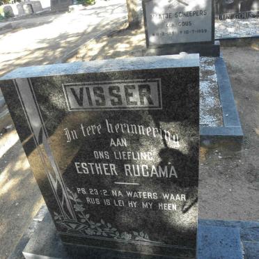 VISSER Esther Rugama 