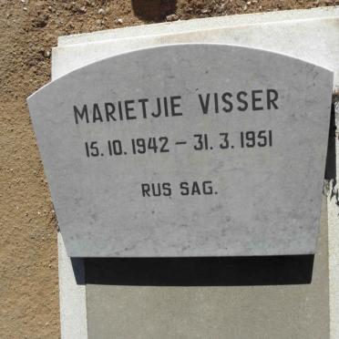 VISSER Marietjie 1942-1951
