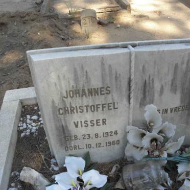 VISSER Johannes Christoffel 1924-1960