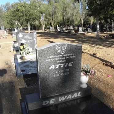 WAAL Attie, de 1928-2001