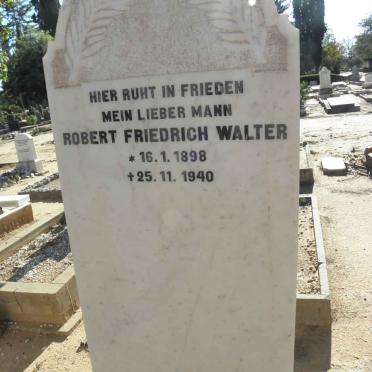 WALTER Robert Friedrich 1898-1940