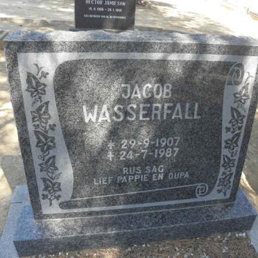 WASSERFALL Jacob 1907-1987