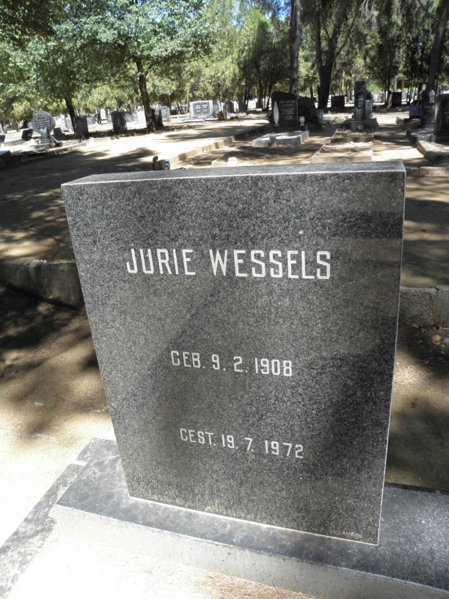 WESSELS Jurie 1908-1972