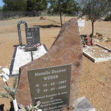 WEDER Natalie Desireé 1987-2009