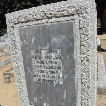 WEILER Karl 1878-1949