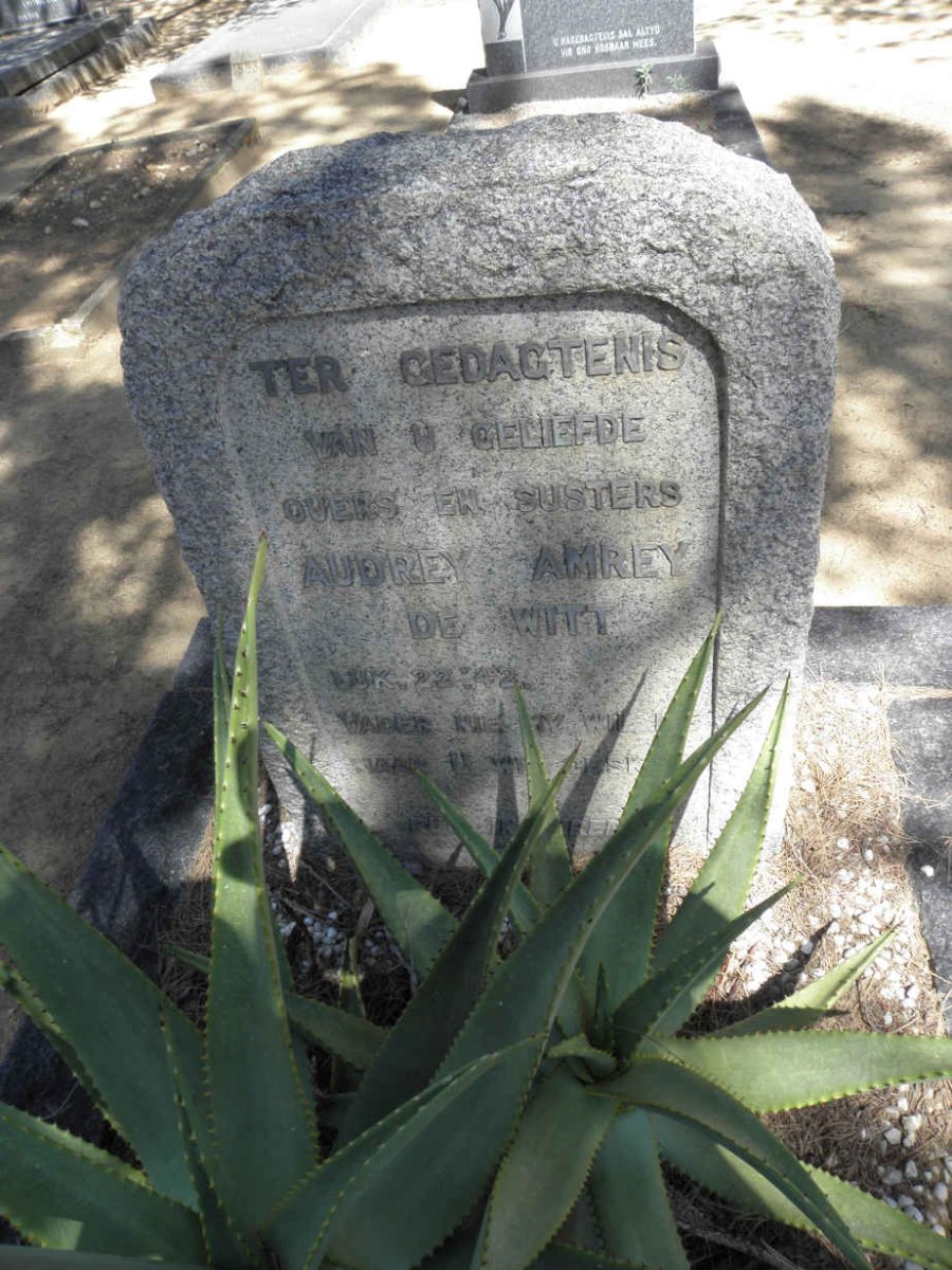 WITT Audrey Amrey, de