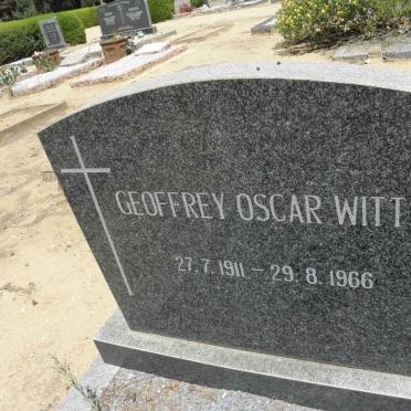 WITTS Geoffrey Oscar 1911-1966