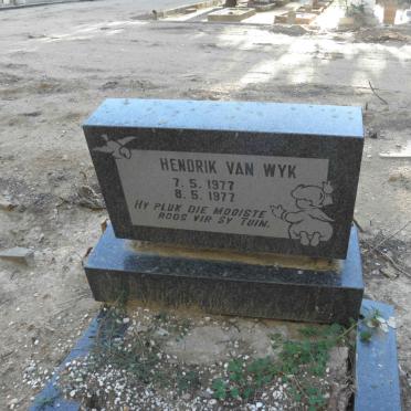 WYK Hendrik, van 1977-1977