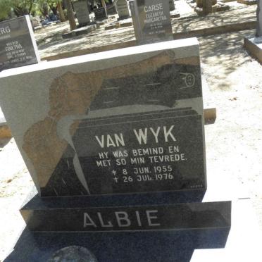 WYK Albie, van 1955-1976