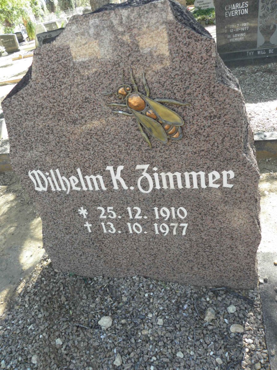 ZIMMER Wilhelm K. 1910-1977