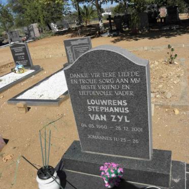 ZYL Louwrens Stephanus, van 1960-2001