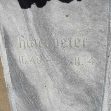 ? Hanspeter 1948-1948