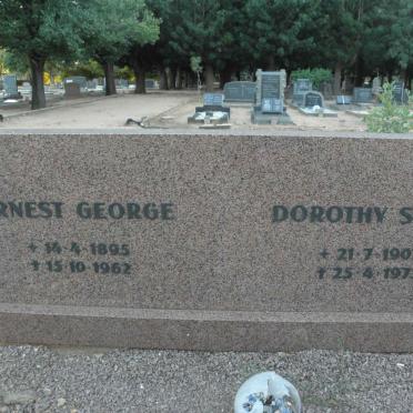 ? Ernest George 1895-1962 &amp; Dorothy Sylvia 1907-1973