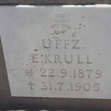 KRULL E. 1879-1905