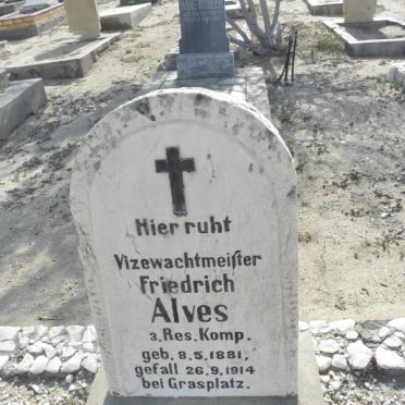 ALVES Friedrich 1881-1914