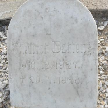 BARTERS Friedrich 1927-1928