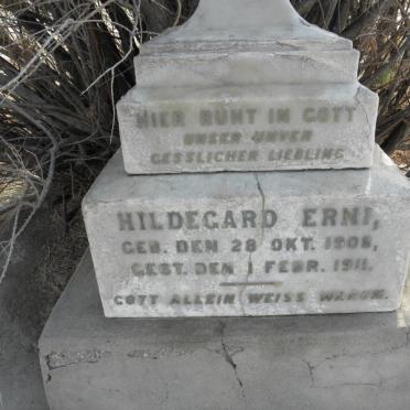 ERNI  Hildegard 1908-1911