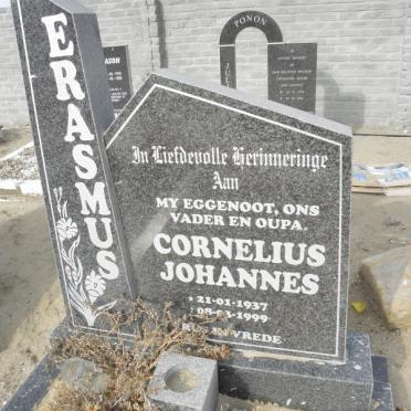 ERASMUS Cornelius Johannes 1937-1999