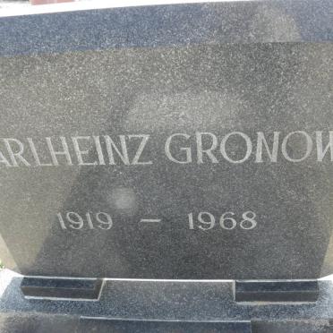 GRONOW Karlheinz 1919-1968