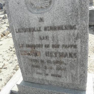 HEYMANS Edmund 1888-1945