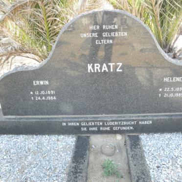 KRATZ Erwin 1891-1984 &amp; Helene 1897-1985