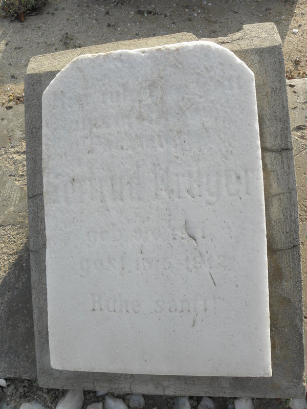 KRUGER Gertrud -1912