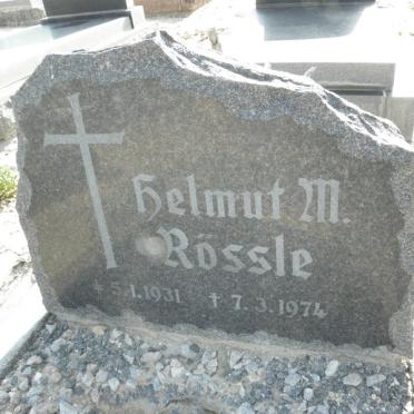 ROSSLE Helmut M. 1931-1974