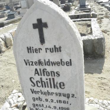 SCHILKE Alfons 1881-1916