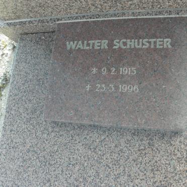 SCHUSTER Walter 1915-1996