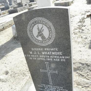 WHATMORE W.J.L. -1915