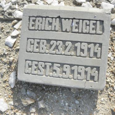 WEIGEL Erich 1914-1914