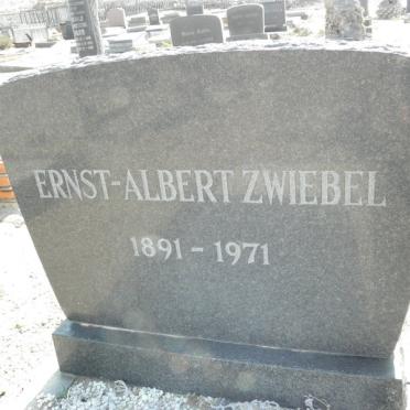 ZWIEBEL Ernst-Albert 1891-1971