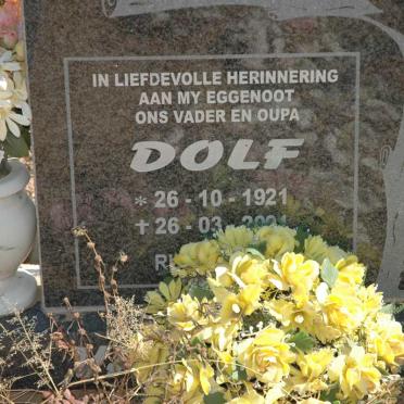 VUUREN Dolf, van 1921-2001 &amp; Bettie 1924-