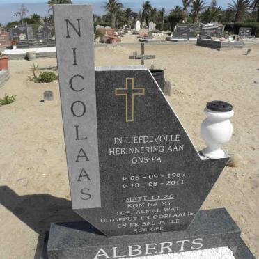 ALBERTS Nicolaas 1959-2011
