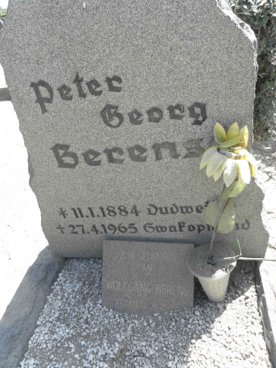 BERENS Peter Georg 1884-1965 :: BERENS Wolfgang